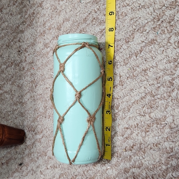 Handmade Sea Foam Knotted Glass Decor Set of 3 - Picture 7 of 7